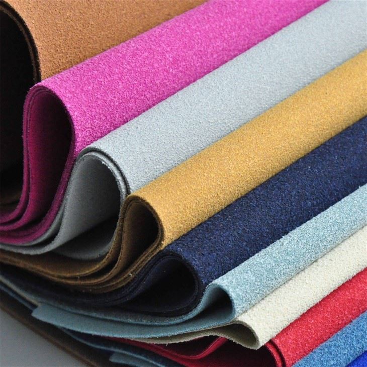 COW FLOCKING PU LEATHER